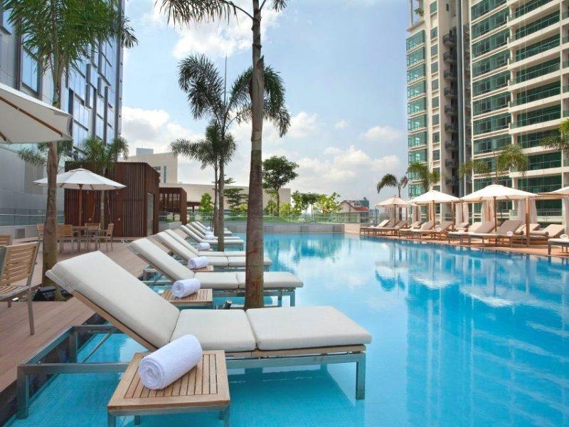 Oasia Hotel Novena, Singapore By Far East Hospitality Экстерьер фото